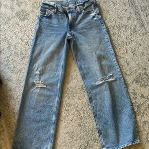 GAP Women's Low Stride Blue Jeans